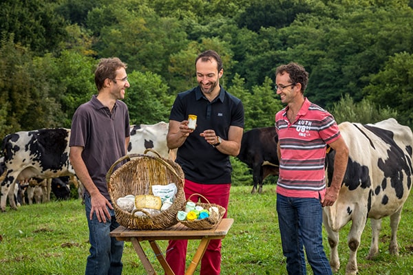 Producteurs locaux fournisseurs de l'Auberge Basque, pour des produits frais de qualité